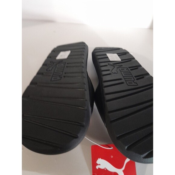 Puma Slip-on Slide/ SANDALS Size Womens 9 Black-ROSE Gold Cool Cat NEW  NWT - Picture 4 of 5